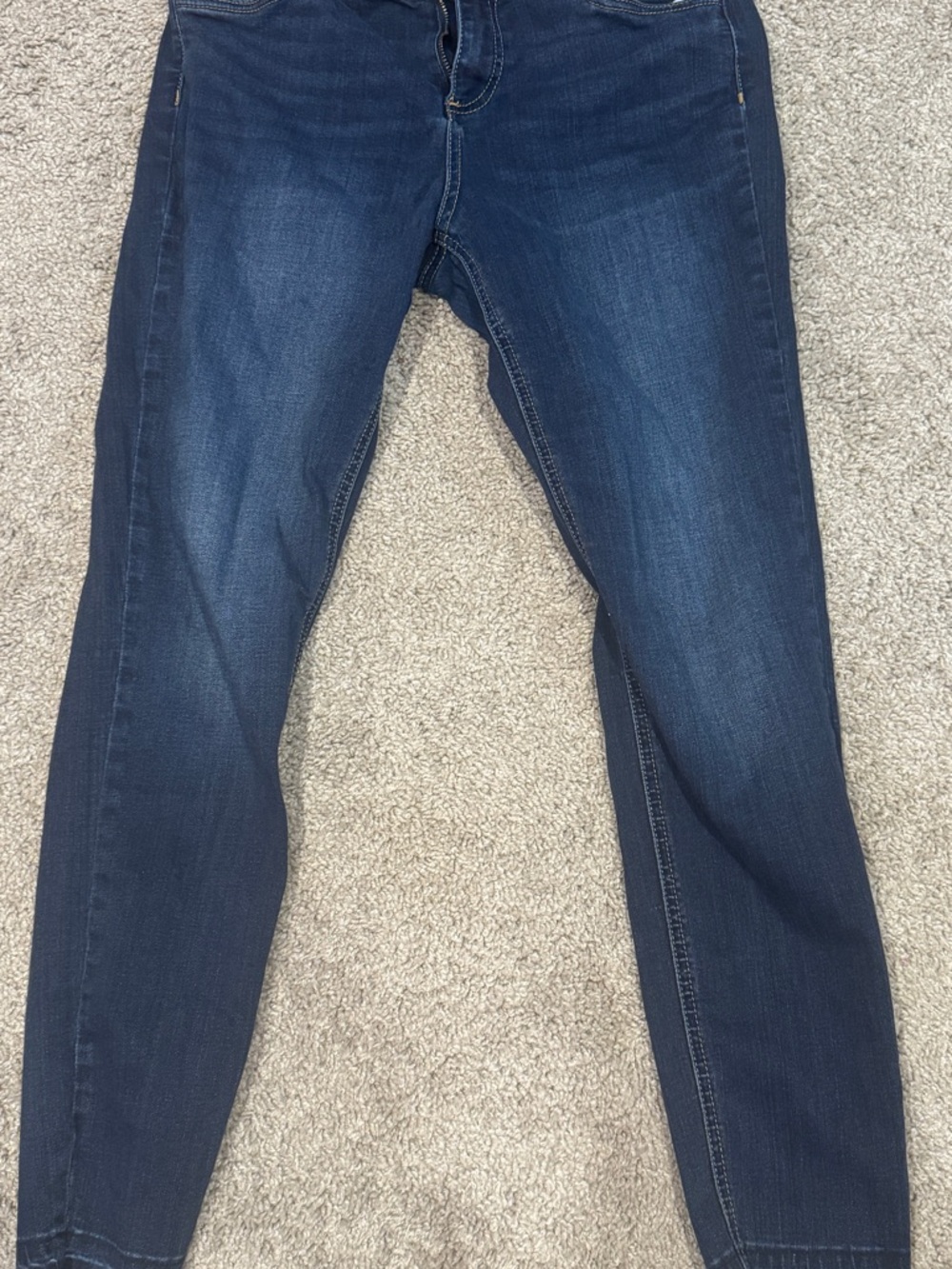 Slim Fit Women’s Jeans in Dark Blue